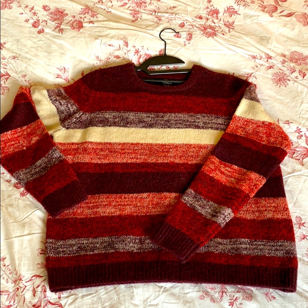 ONLY | Crewneck striped sweater